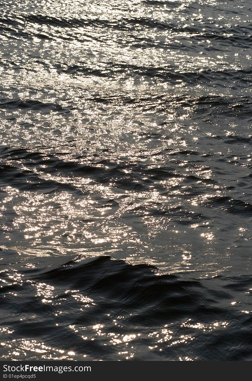 Vertical photo of abstract water for background