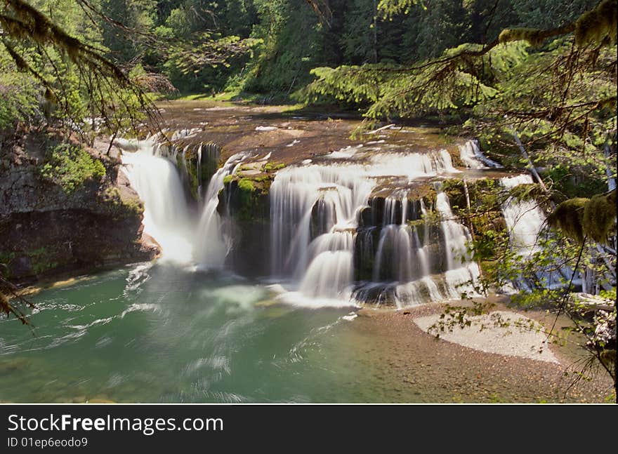 This falls is called big falls,it's located in the gifford pinchot national forest washington,it's the biggest falls in the area. This falls is called big falls,it's located in the gifford pinchot national forest washington,it's the biggest falls in the area.