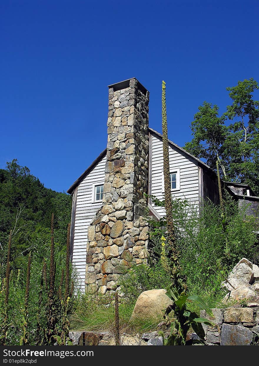 Old abandoned house at the East Cost