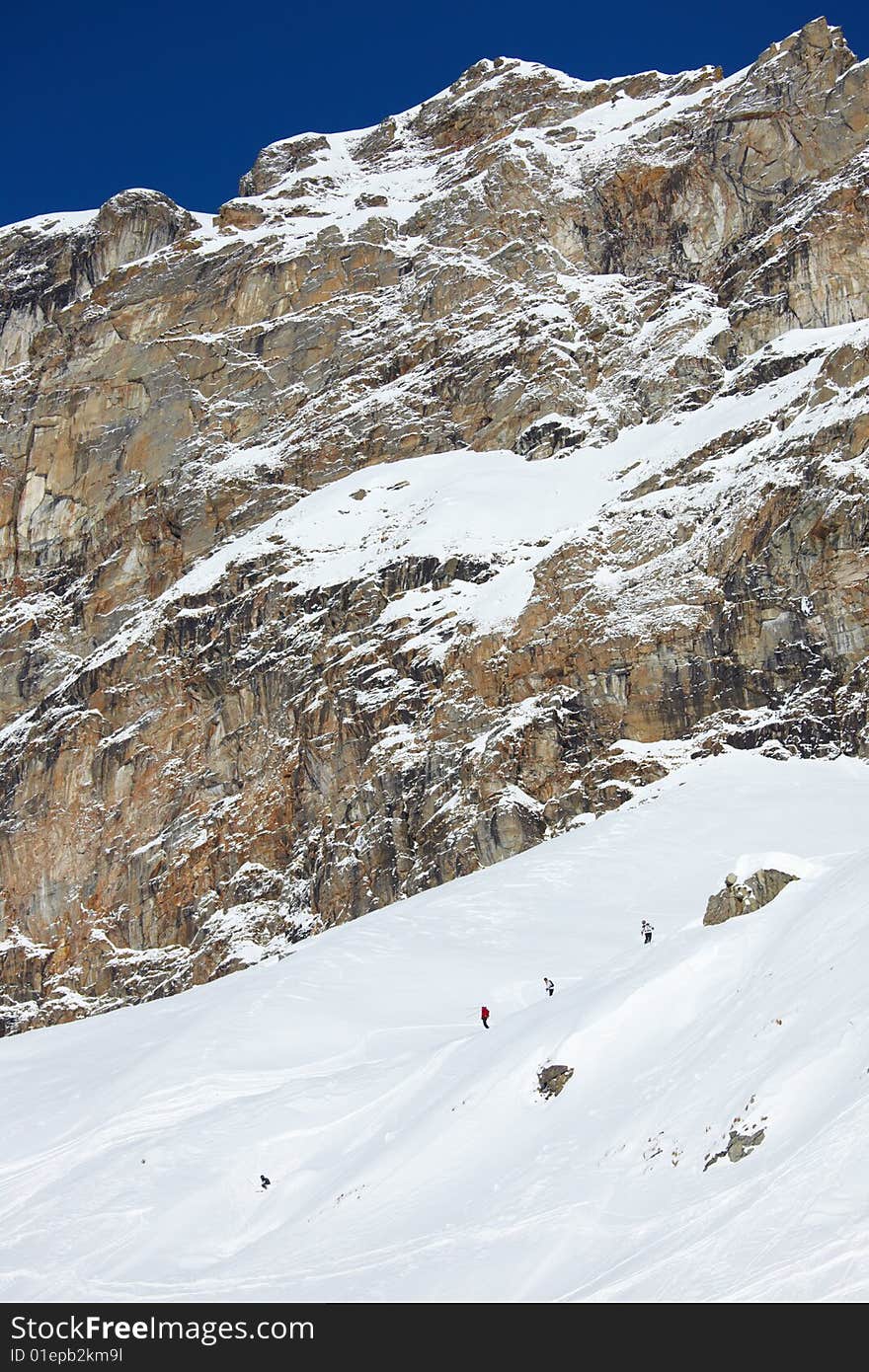 Backcountry skiing