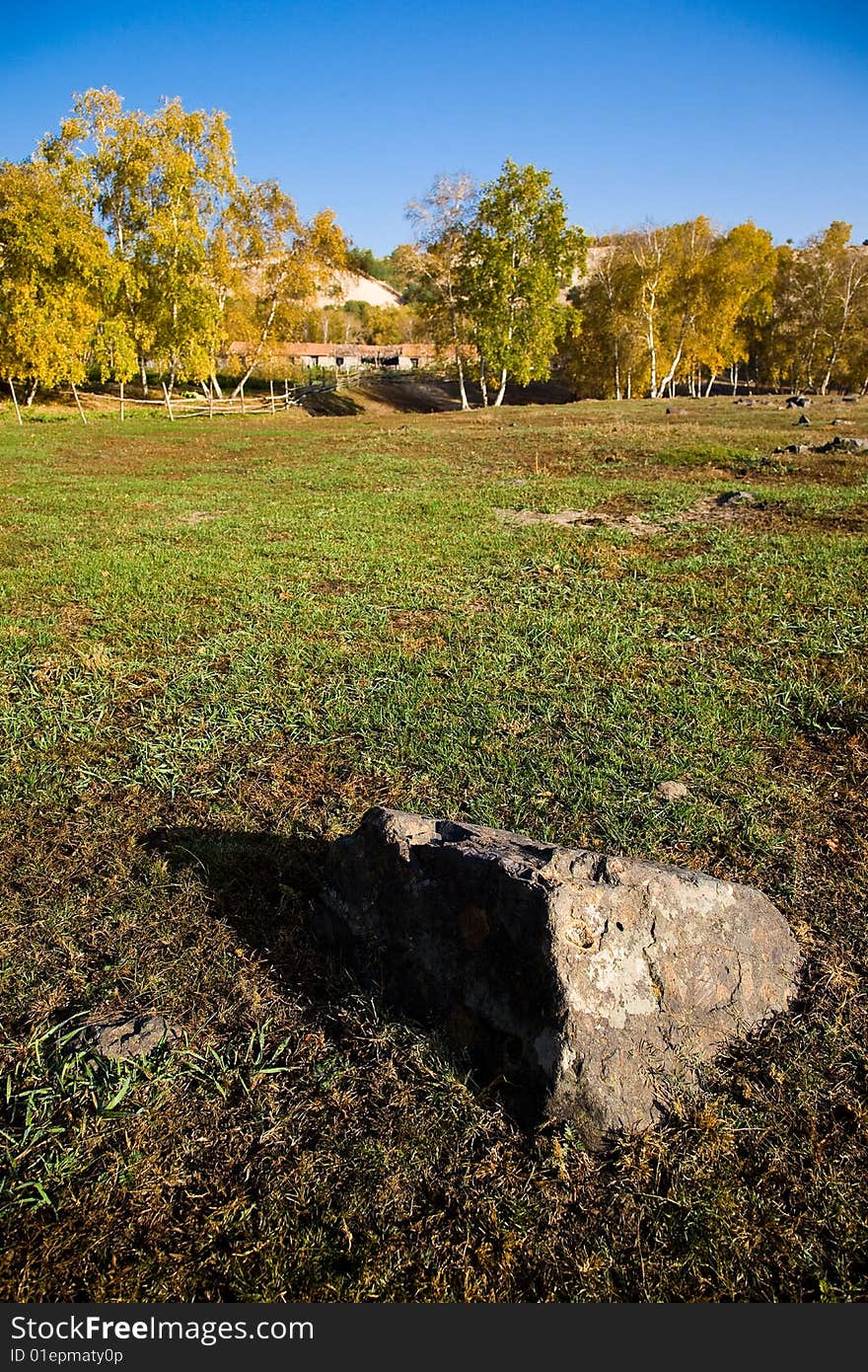 Landscape, the nature, stone, rock