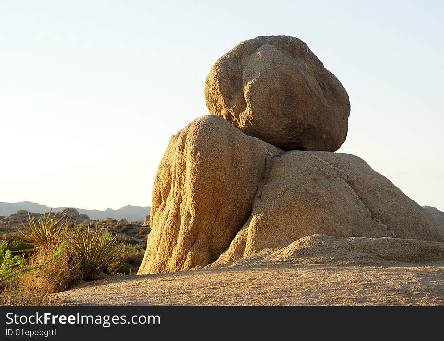 Boulders in Joshua Tree National Park