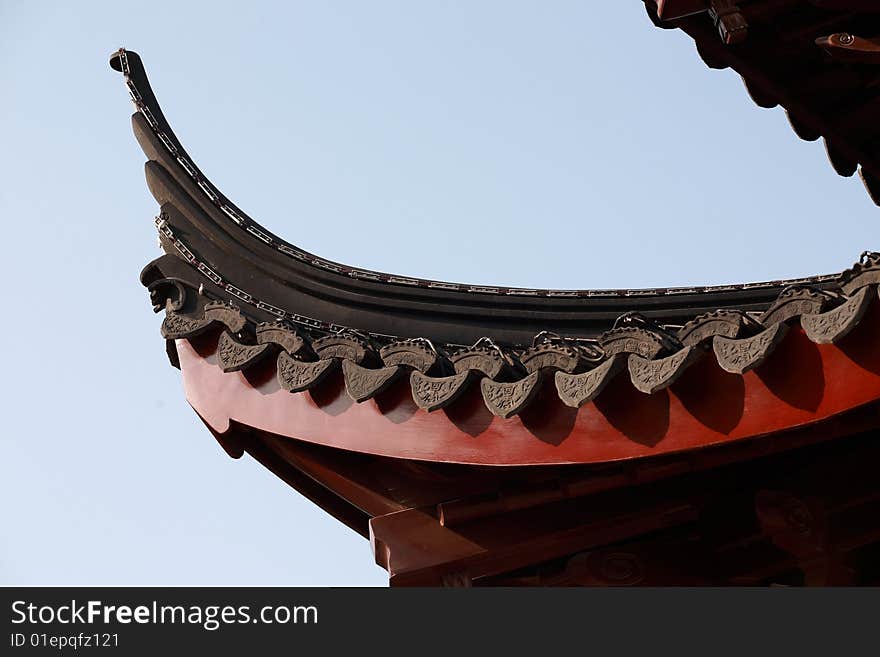 Chinese classical architecture eaves