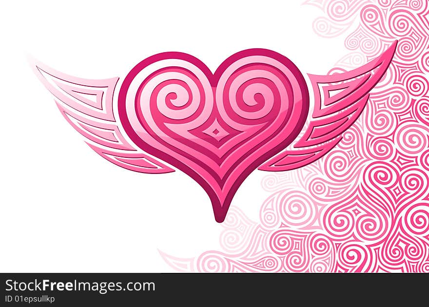 Heart With Wings