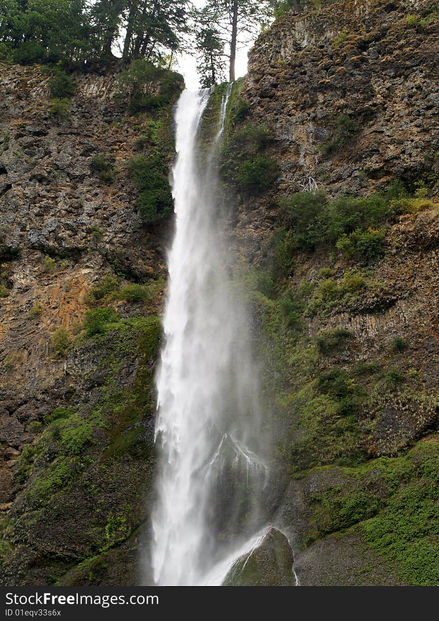 Multnomah Falls Waterfall in Oregon