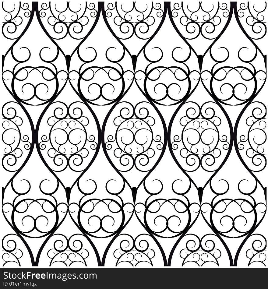 Seamless background with beautiful pattern