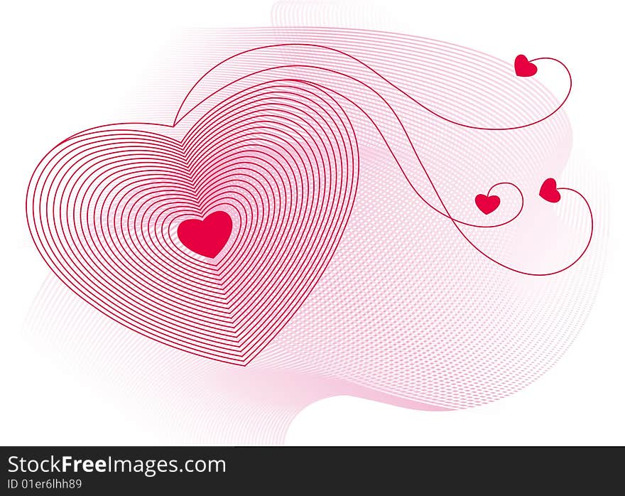 Valentine Abstract Background