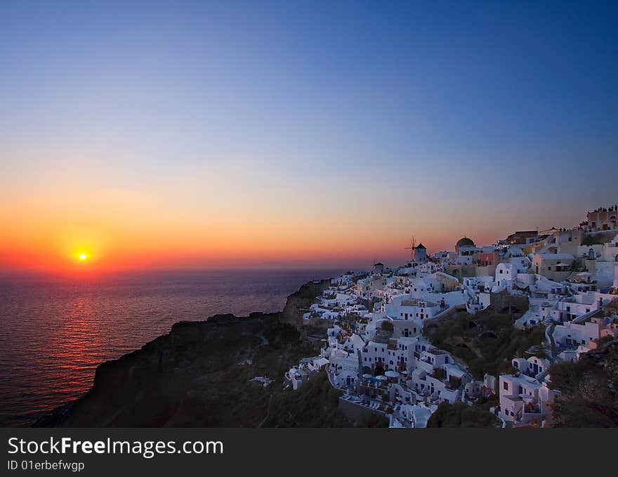 Oia Sunset - the best in the world!