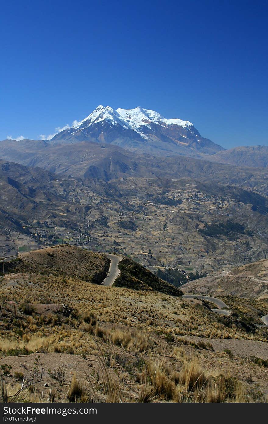 Moutain near la paz (bolivia)