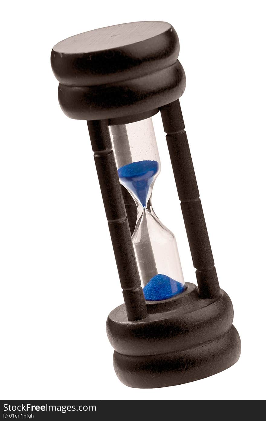 Hourglass isolated