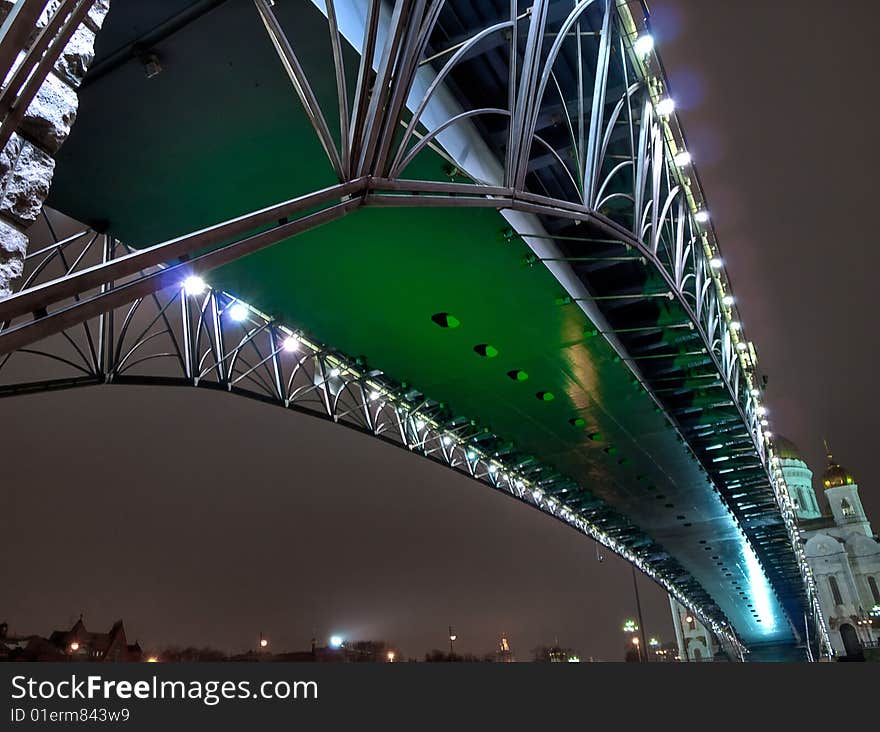 Bridge over the Moscow river