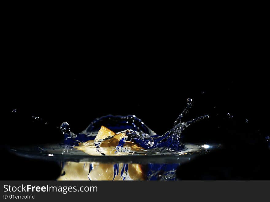 High-speed Shooting Of Water