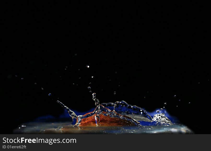 High-speed Shooting Of Water