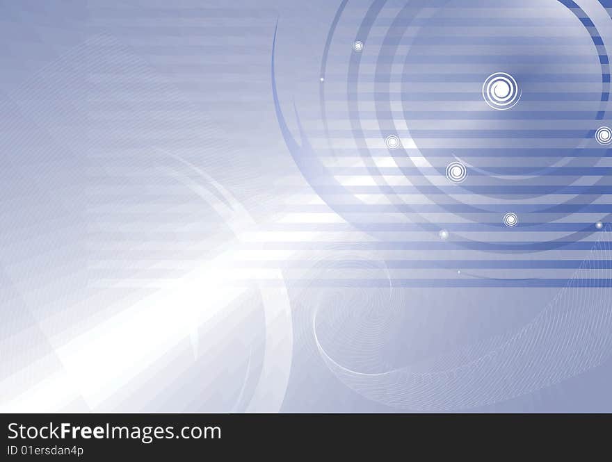 Abstract background from the braided lines, a grid and translucent objects. Abstract background from the braided lines, a grid and translucent objects.