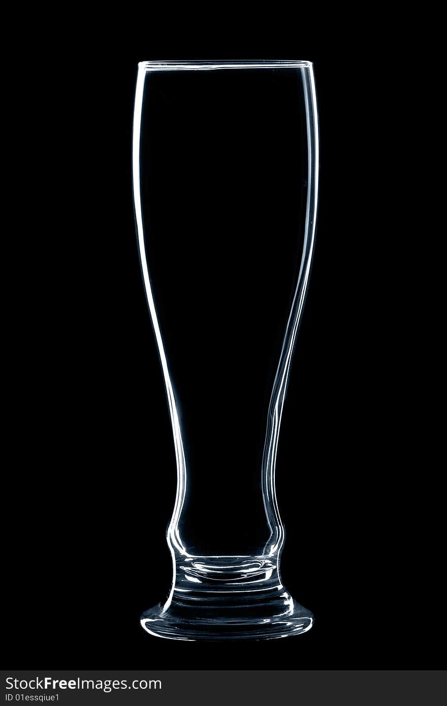 Empty Glass Of Beer