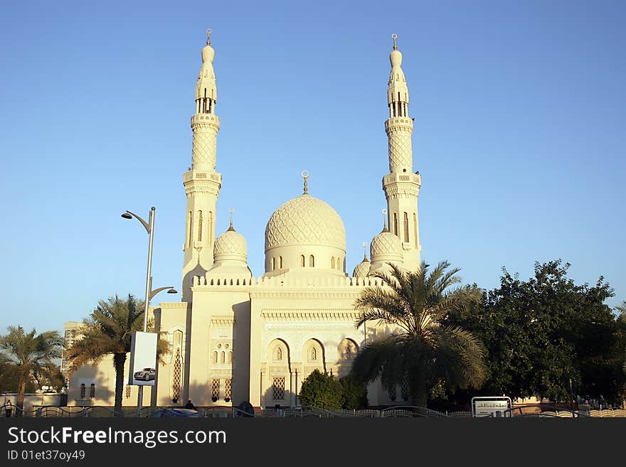 Jumeirah Mosque In Dubai