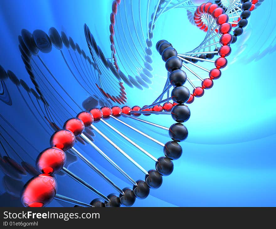 Render of DNA