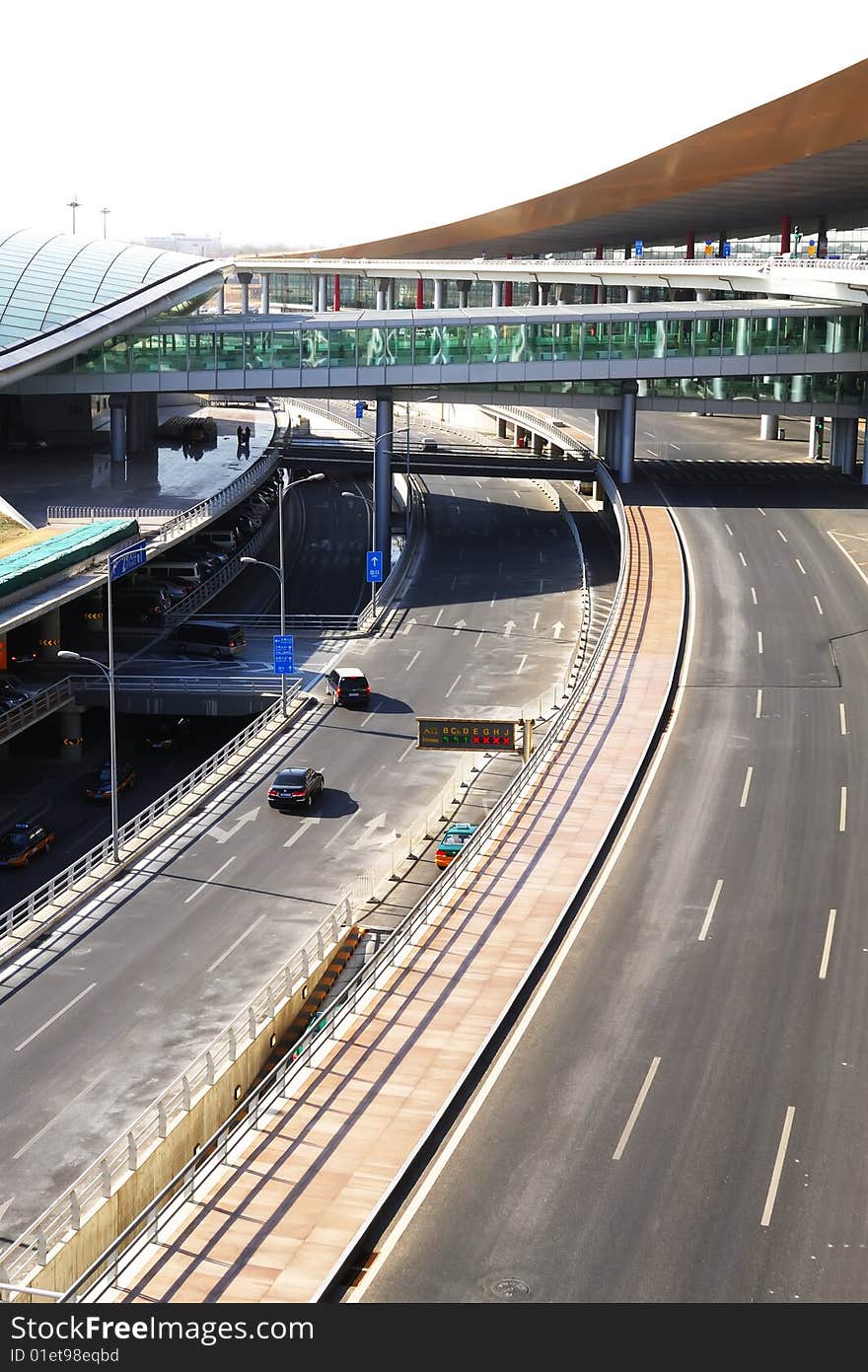 Beijing Airport Roads of T3 building