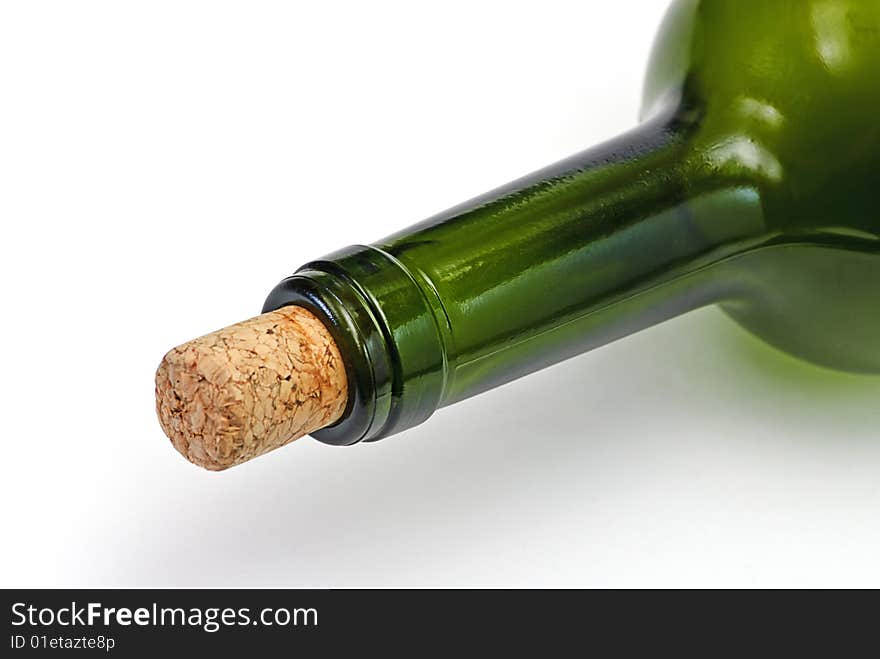 Bottle with  cork