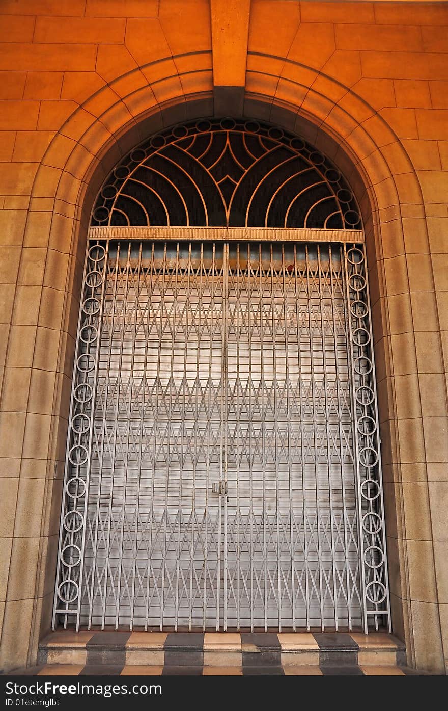 Doorway of old building