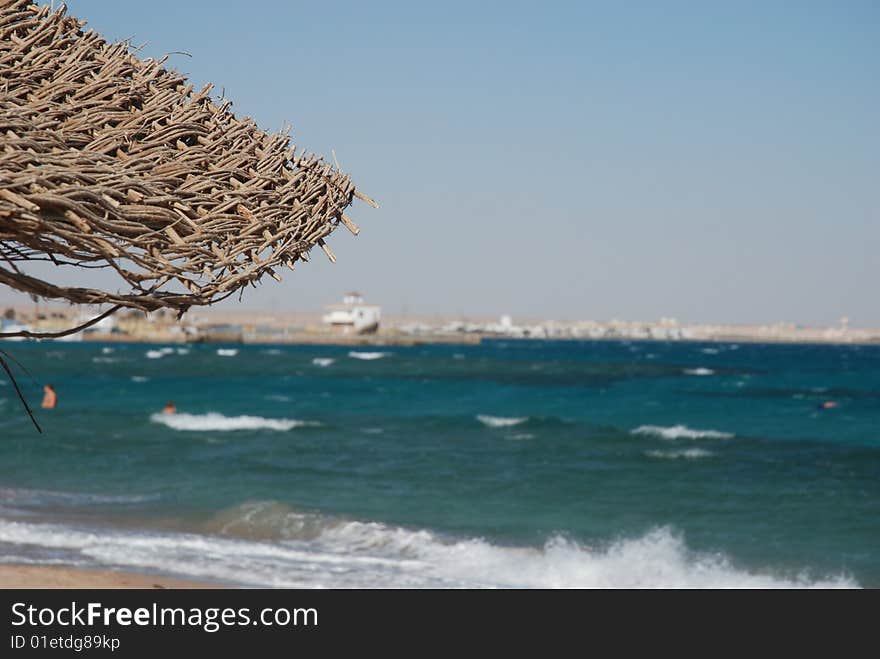 Umbrella on the beach