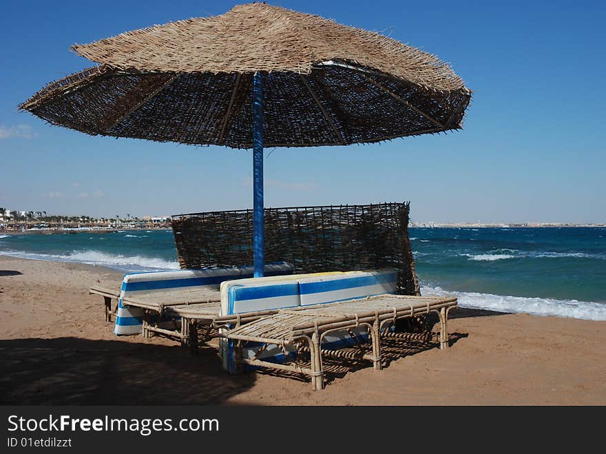 Umbrella on the beach