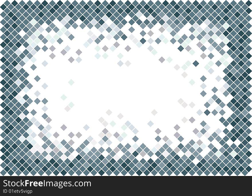 Mosaic background in gray colors