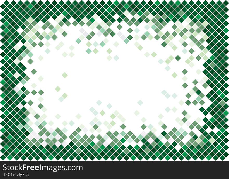 Mosaic background in natural colors