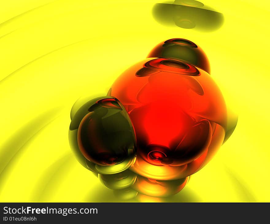 Render of molecule