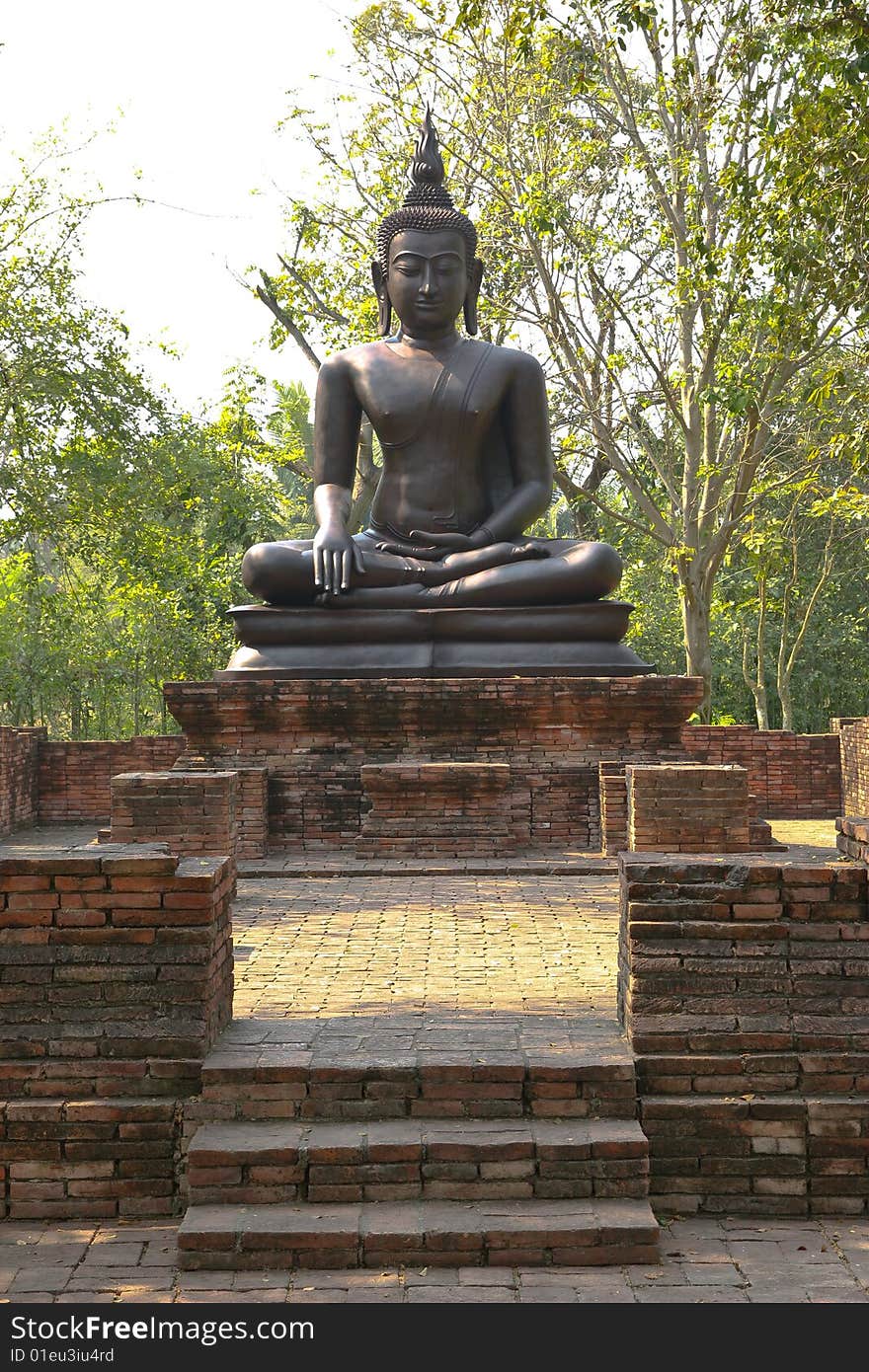 Budda image, general see in Thailand. Budda image, general see in Thailand.