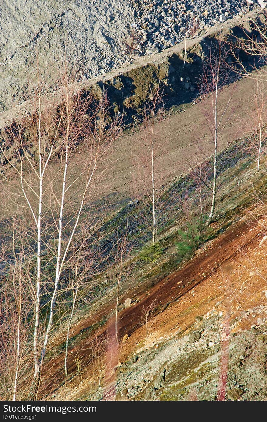 Several Levels of a Dumpsite. Several Levels of a Dumpsite