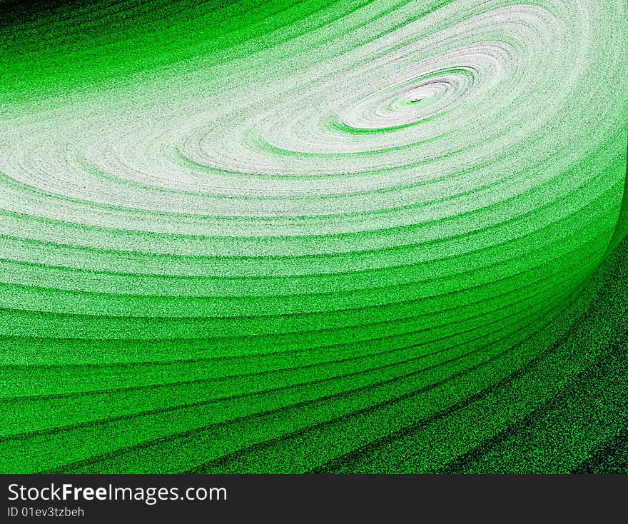 Green striped background