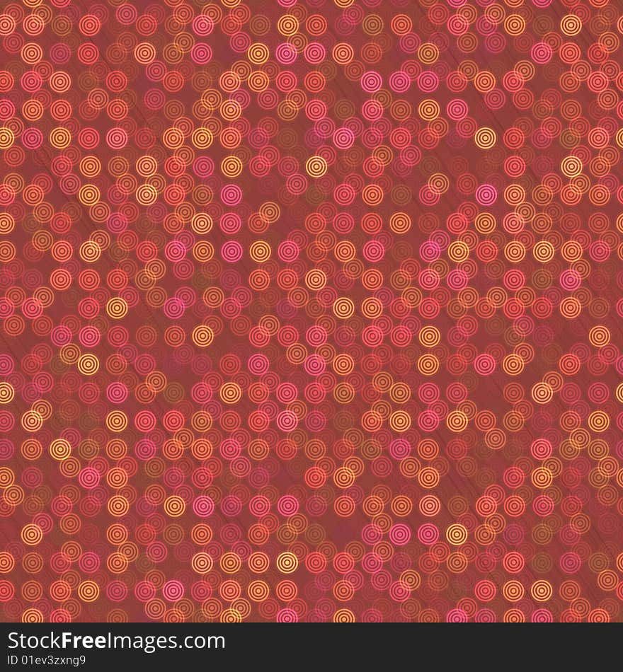 Retro circles background, tiles seamlessly as a pattern. Retro circles background, tiles seamlessly as a pattern