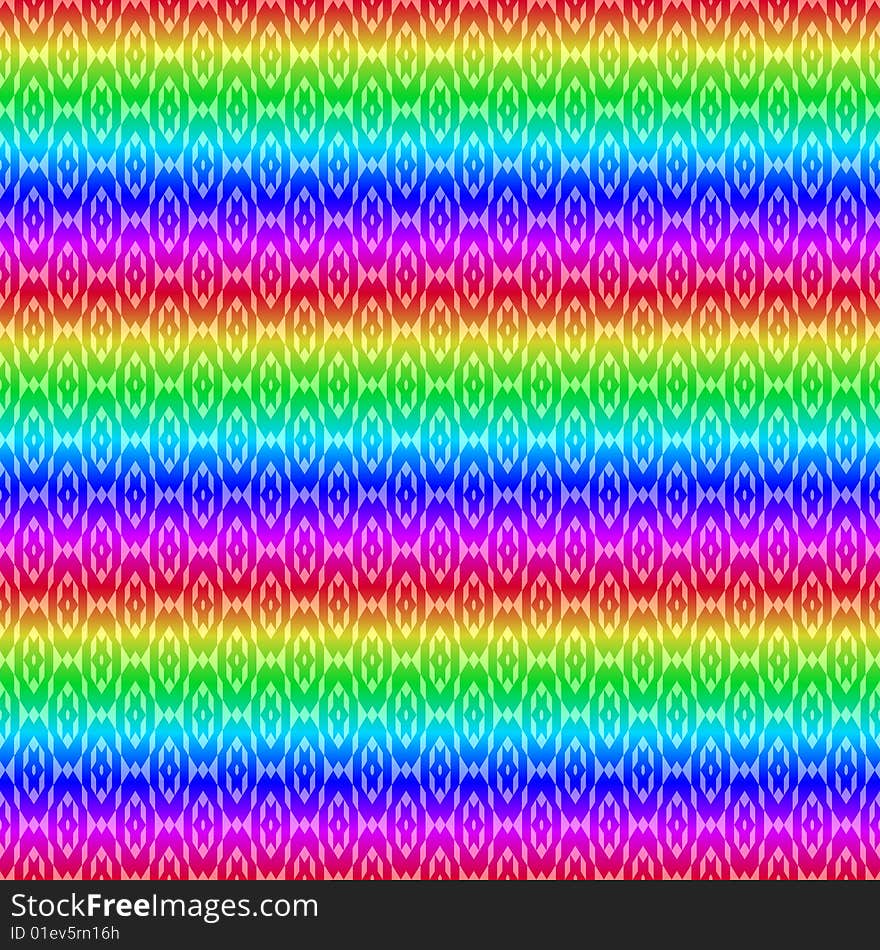 Rainbow, stars background, tiles seamless as a pattern. Rainbow, stars background, tiles seamless as a pattern