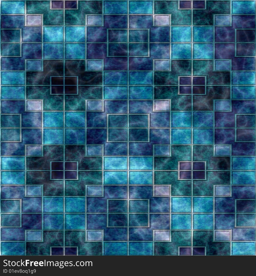 Underwater tiles