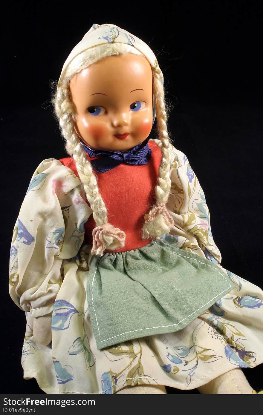 Antique polish doll