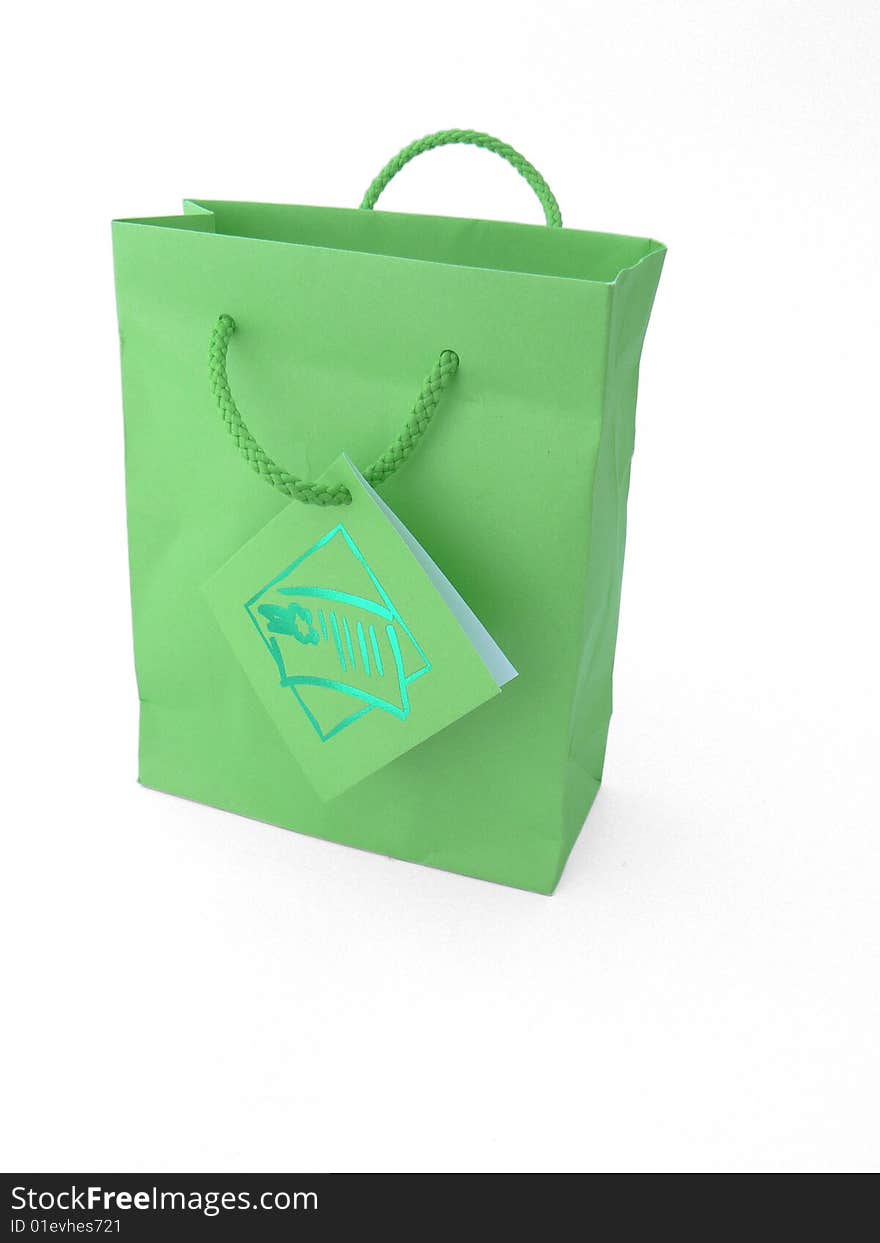 Green packet for gifts