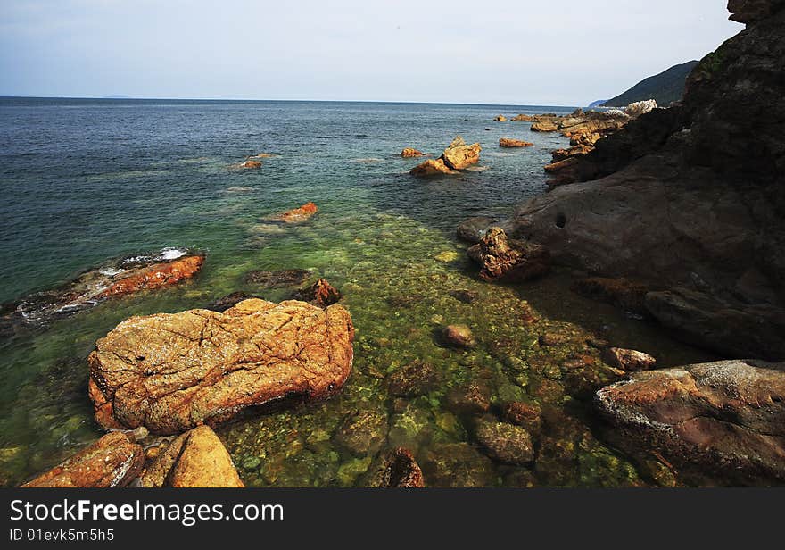 Top 10 coast of china has a beautiful sight under the sun shine. Top 10 coast of china has a beautiful sight under the sun shine.