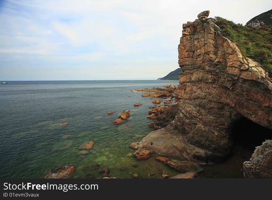 The top 10 beaufiful coast of China,shenzhen, guangdong province. The top 10 beaufiful coast of China,shenzhen, guangdong province