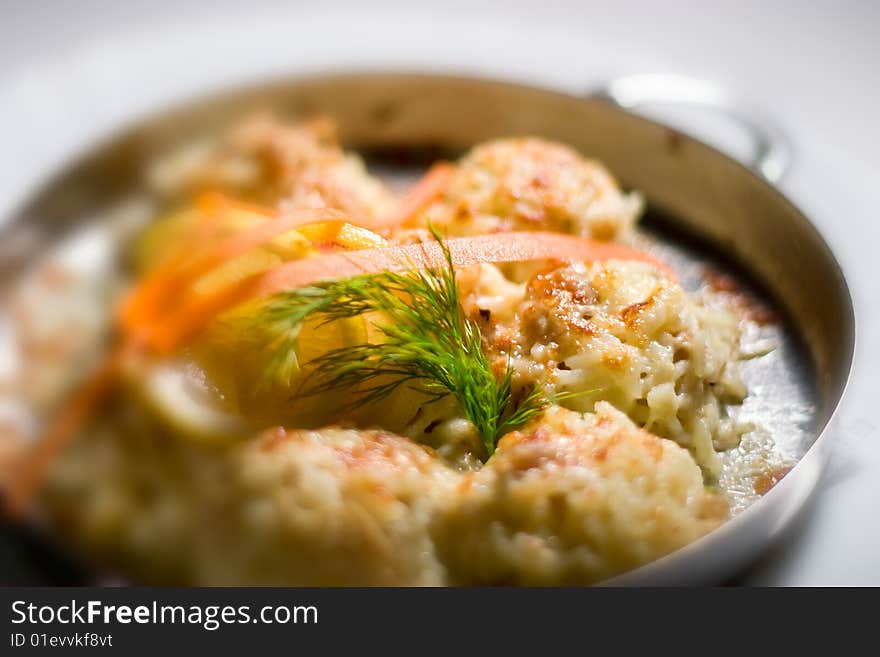 Image of Chicken Risotto on plate