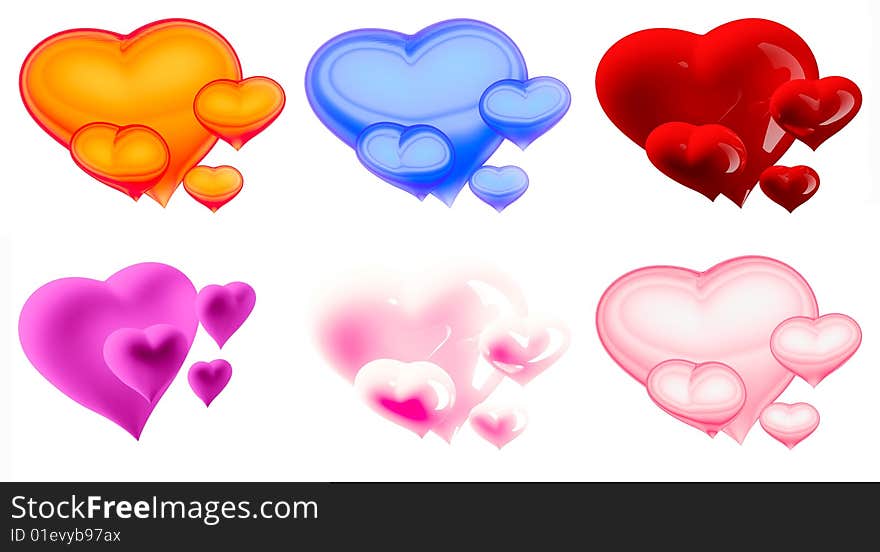 Beautiful hearts