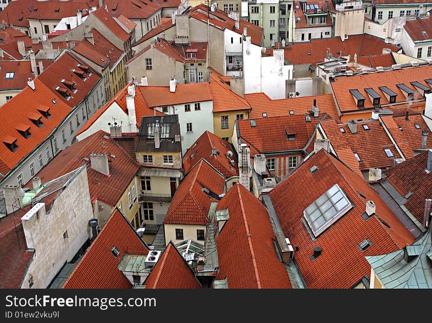 Roofs of Prague