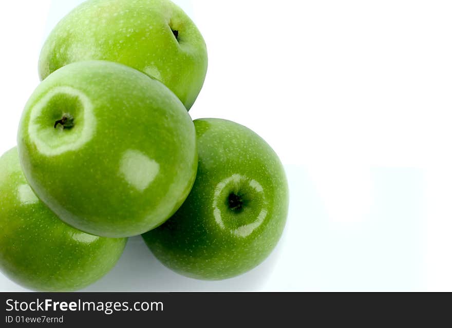 Green apples