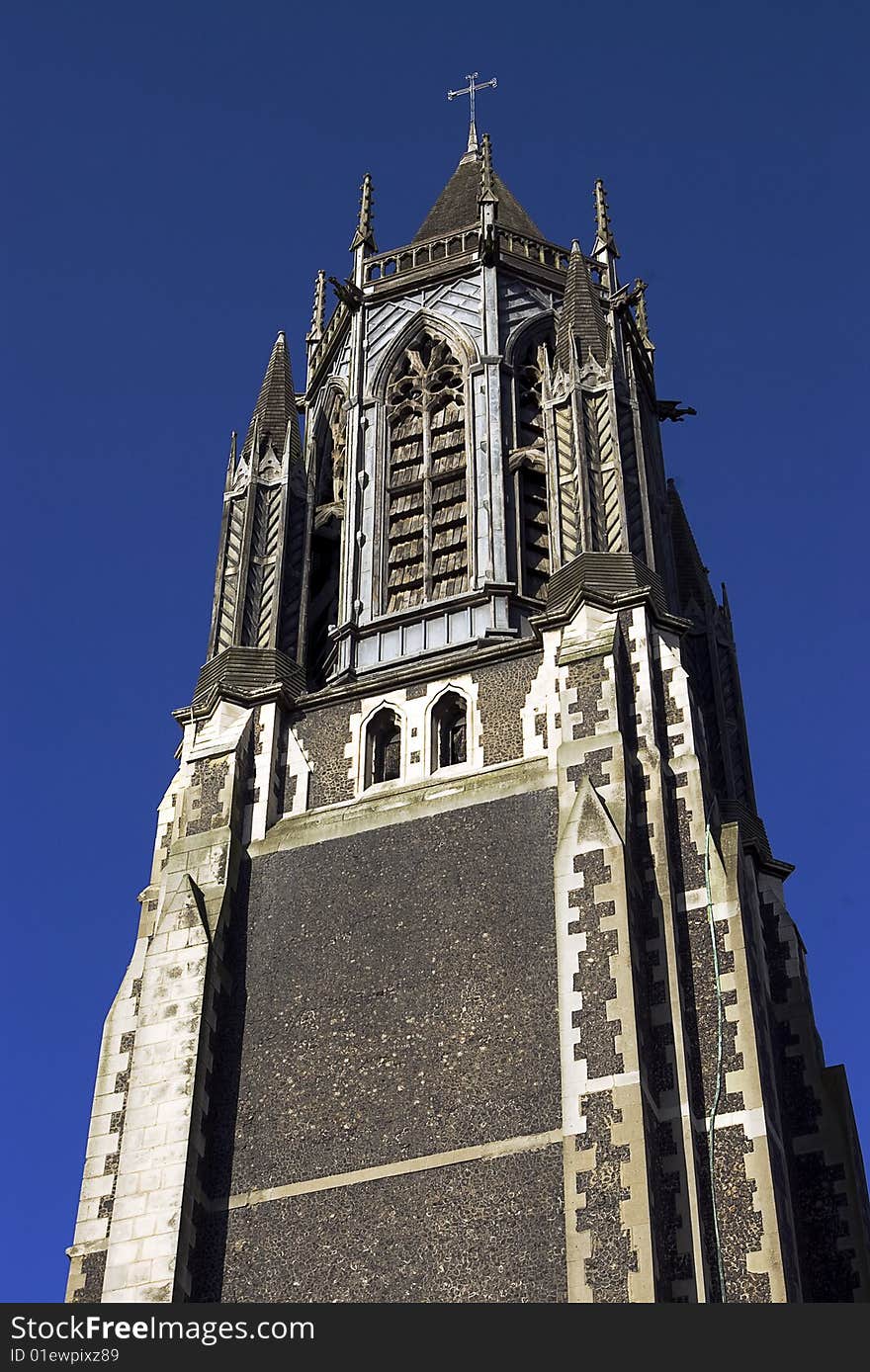 Church's tower in btighton, uk