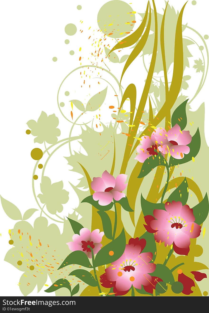 This illustration depicts beautiful plants. This illustration depicts beautiful plants