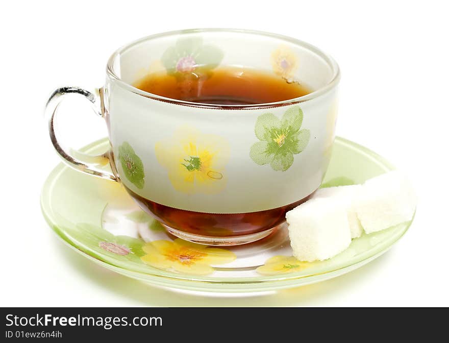 Tea cup on a saucer