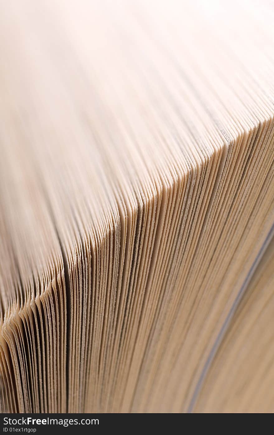 Abstract texture of book pages