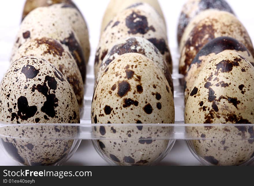 Quail eggs