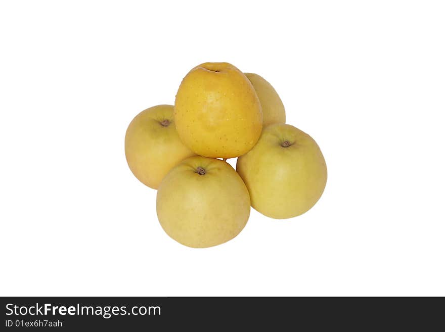 Yellow apples