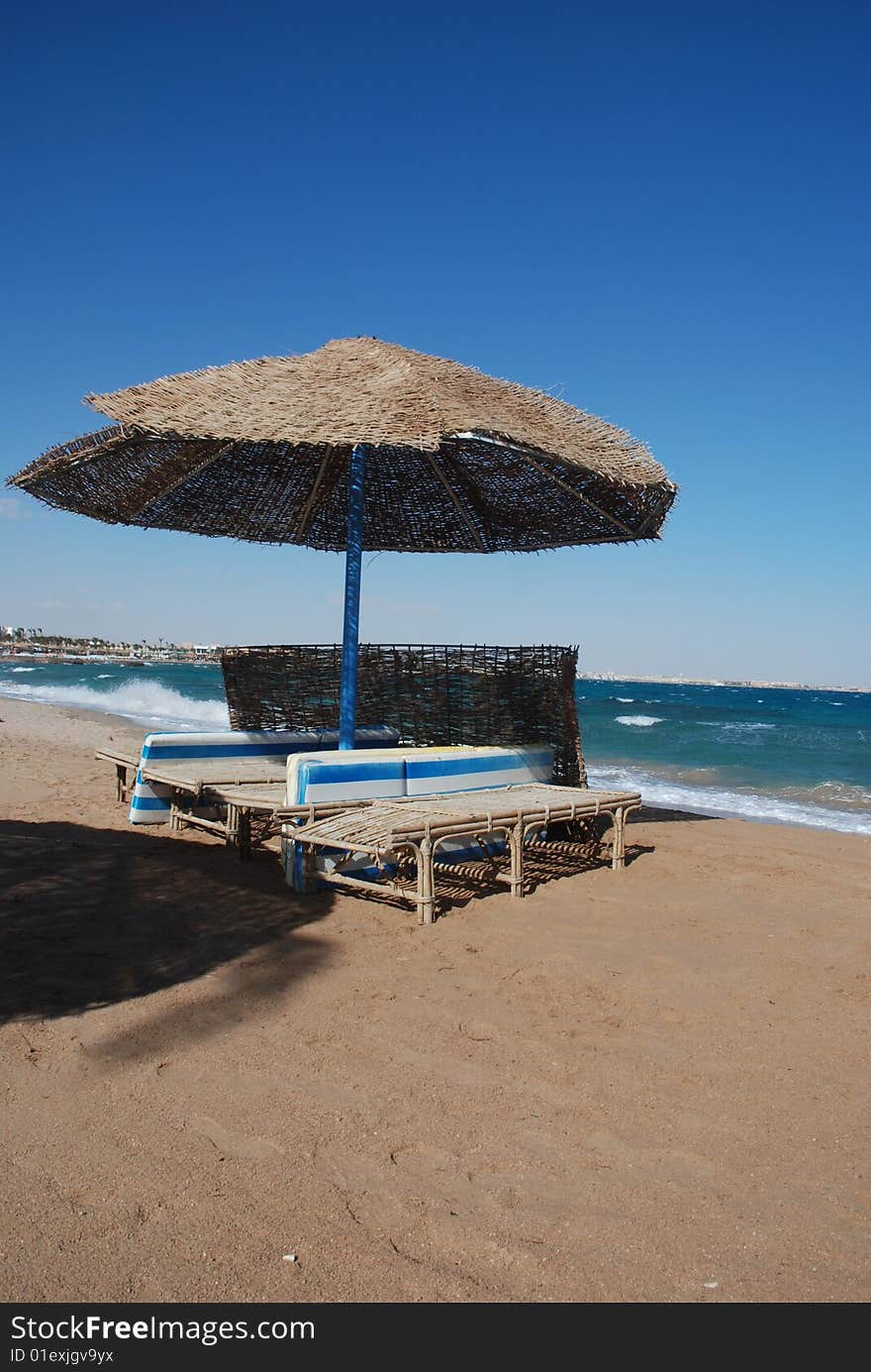 Umbrella on the beach